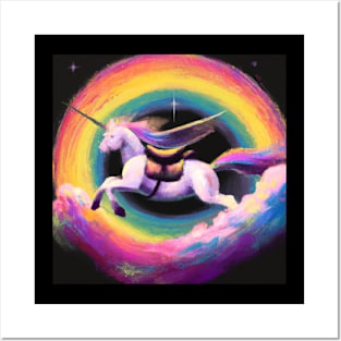 THE Rainbow Unicorn Posters and Art